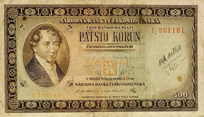 500 korun, 1946